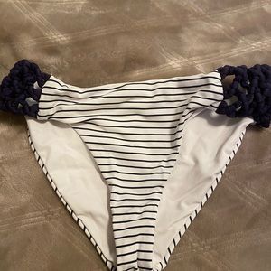 Frankie’s Bikini Navy Stripe Bottom